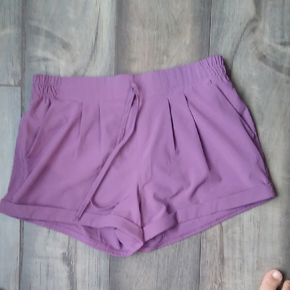 ZYIA Women's Lavender Athletic Shorts - Picture 3 of 6